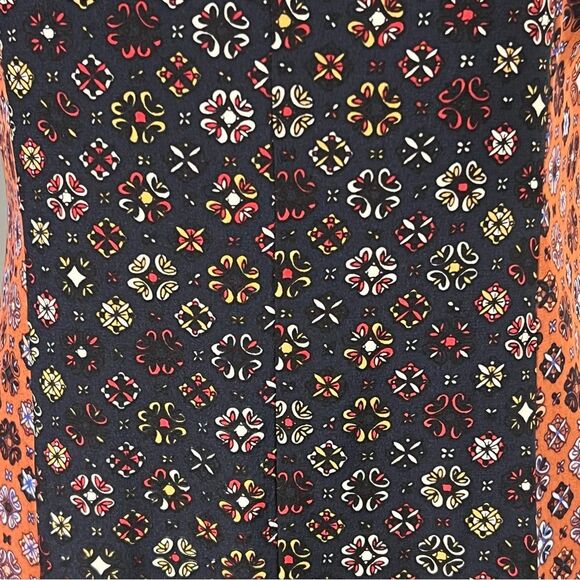 Derek Lam 10 Crosby Foulard Medallion Print Silk Dress Sz 8 Boho Career Office - Picture 15 of 15